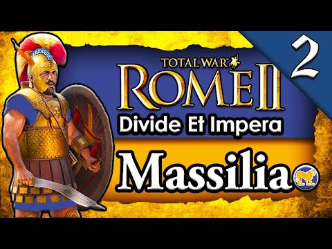 BUILDING A GREEK UTOPIA! Total War Rome 2: DEI: Massilia Campaign Gameplay #2