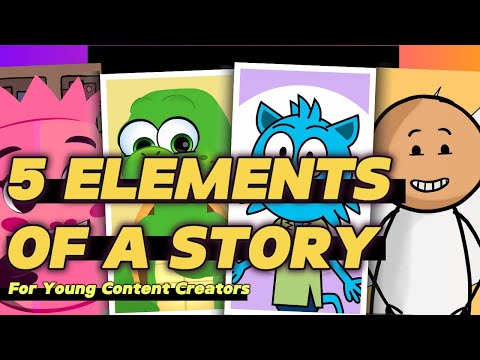 Story Elements | The 5 Elements of a Story #storyelements