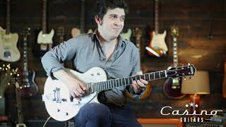 Video thumbnail for G6129T-59 VINTAGE SELECT ’59 SILVER JET™ WITH BIGSBY® by Casino Guitars