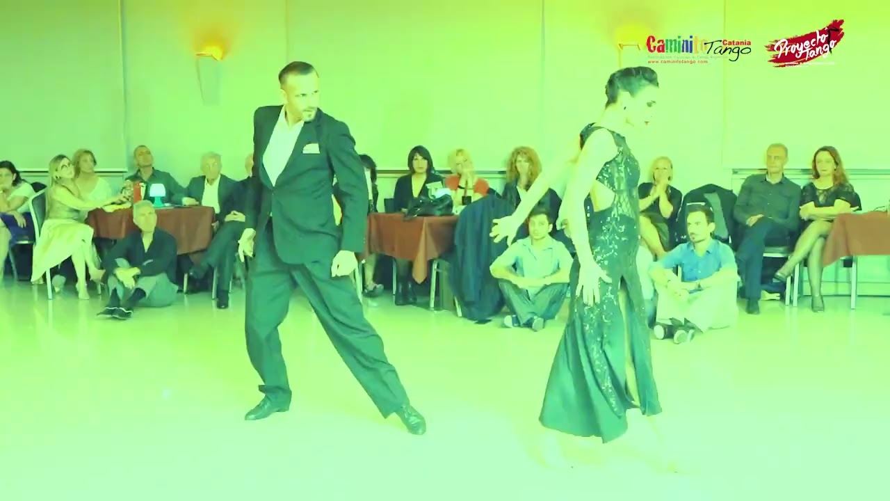 Virginia Vasconi & Juan Cupini - Catania Tango Context 2023 - Yo no sé que me han hecho tus ojos