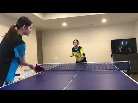 Multiball Drill With Rachel & Joanna Sung