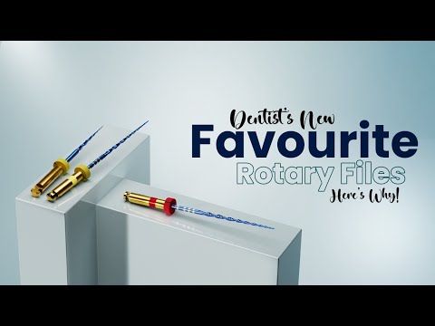 Waldent S-Blue Rotary Files 25mm | Best Blue Flex Rotary Files for Endodontics