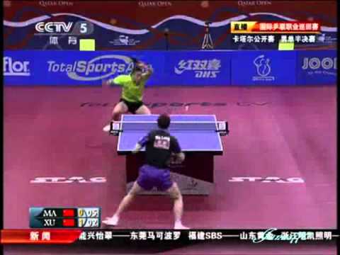 2011 Qatar Open (ms-sf) XU Xin vs MA Long [Full Match|Short Form]