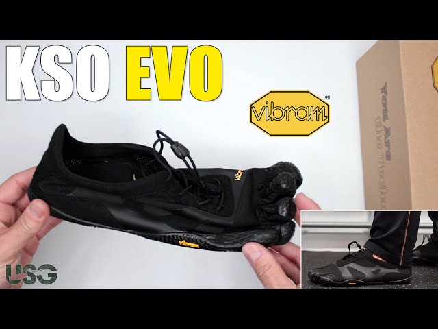 Vídeo relacionado con Vibram FiveFingers Kso Evo, Zapatillas de Deporte Exterior, Hombre, Negro (Black), 40 EU