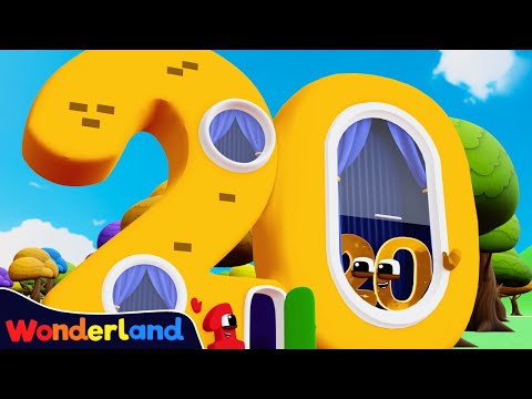 Wonderland: Counting from 1 - 20 | Learn to count