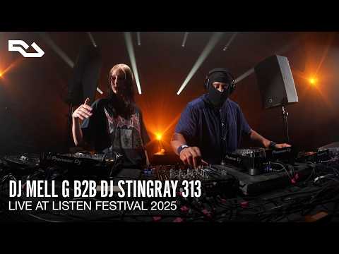 RA Live: DJ Mell G b2b DJ Stingray 313 @ Listen Festival 2025