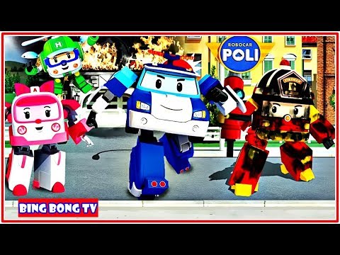 Robocar Poli  Rescue Town And City Games | Videos For Toddlers | BingBong TV