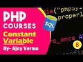PHP Constant Variable Declare Constant Variable Create Constant In PHP