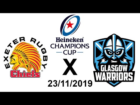Exeter Chiefs vs Glasgow Warriors - Heineken Champions Cup - 23/11/19 - Full Match