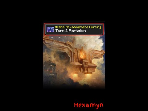 Turn 2 Parhelion || Arena Advancement Hunting #shorts || MTG Arena Explore