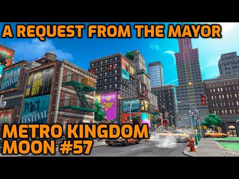 Super Mario Odyssey - Metro Kingdom Moon #57 - A Request from the Mayor