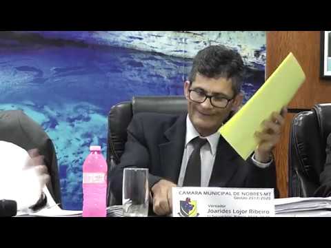 Início da 18º sessão | Câmara Municipal de Nobres | 13/11/2019