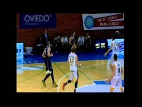 Liga Adecco Oro J25 UNION FINANCIERA BALONCESTO OV.,79 78,PEÑAS HUESCA. (14/03/2017)