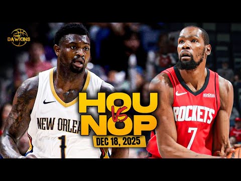 Houston Rockets vs New Orleans Pelicans Full Game Highlights | Dec 18, 2025 | FreeDawkins