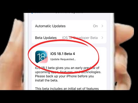 iOS 18.1 beta 4 Stuck on Update Requested - Possible Solutions