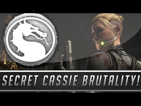 Mortal Kombat X: Secret Cassie Cage Brutality - Spec Ops "American Way" Brutality (Mortal Kombat 10)