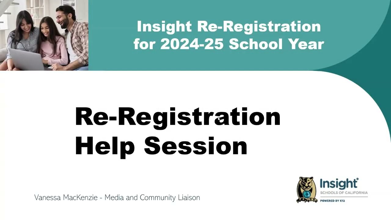 Insight Re-Registration Process