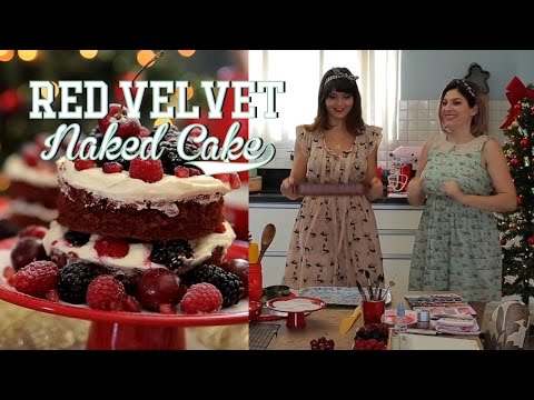 RED VELVET Naked Cake ft. SABRINA ERAS | Receita #77 TORRADA TORRADA