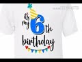 Aditya 6th Happy Birthday