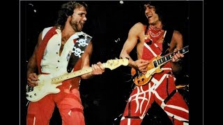 Video thumbnail for Van Halen playing mini Les Paul - Live 1983 by leonardo montoya