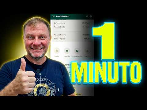 Tesouro Reserva no Banco do Brasil em menos de um minuto!?