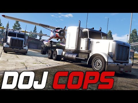 Dept. of Justice Cops #288 - Airplane Shipping Convoy (Criminal)