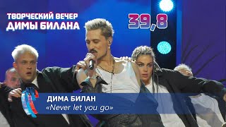 Дима Билан - Never let you go (Новая волна 2021, Творческий вечер Д. Билана)