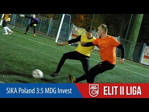 SIKA Poland 3:5 MDG Invest - ELIT II Liga JESIEŃ 2016