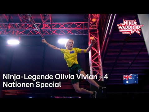 Amazing performance by Ninja legend Olivia Vivian | Ninja Warrior Germany 4 Nations Special 2022