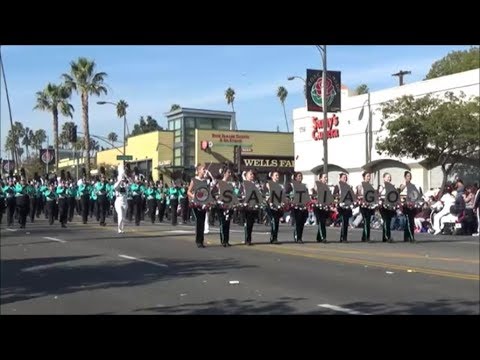Santiago High School "The B.O.S.S." (Bands of the Santiago Sharks) - 2018 Tournament of Roses Parade