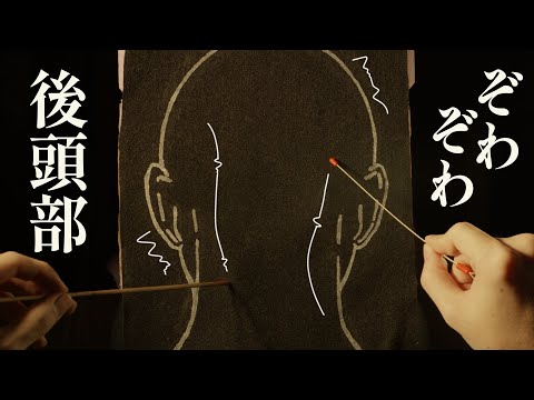 後頭部のここが滅茶苦茶くすぐったい (立体音響) 無言 / The back of your head tickles. binaural roleplay Notalking【 ASMR 】