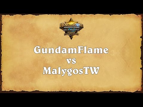 GundamFlame vs MalygosTW - Asia-Pacific Summer Championship - Quarterfinal 2
