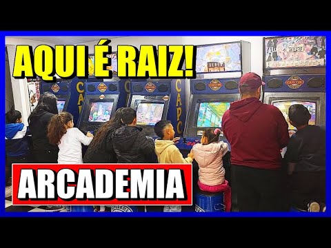 CONHEÇA "ARCADEMIA FLIPERAMA"