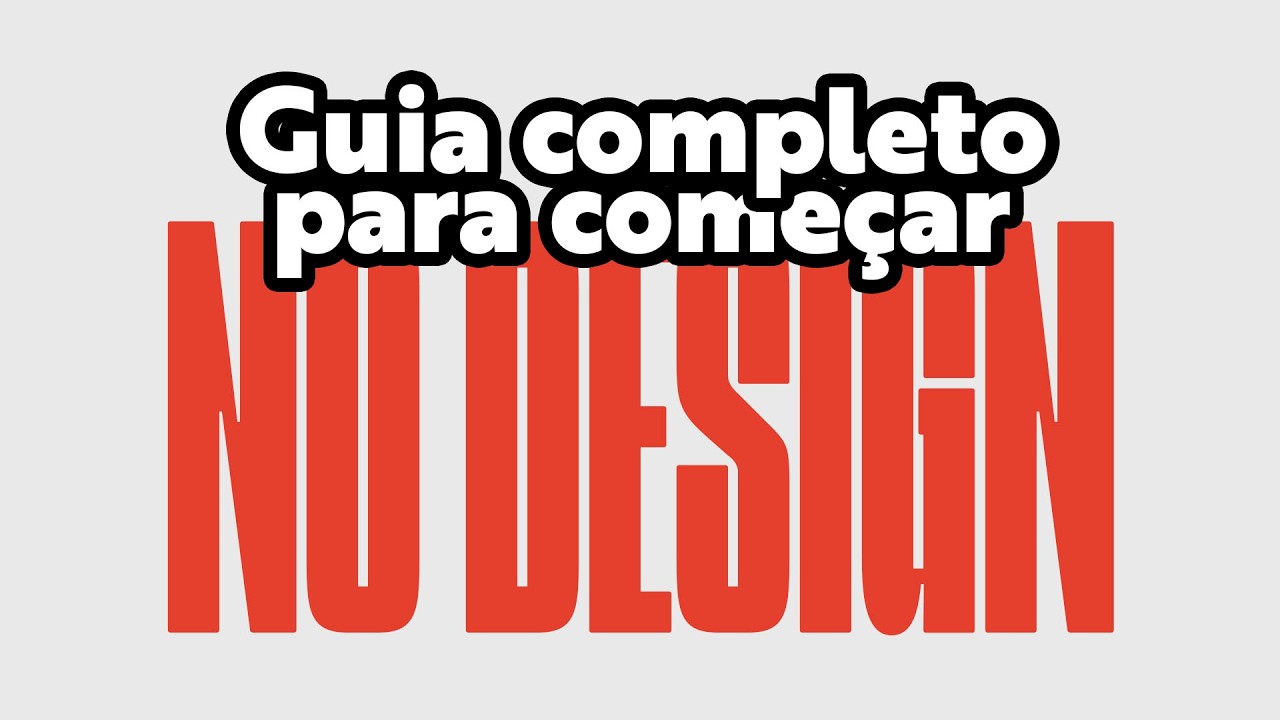 Como COMEÇAR no Design Gráfico PASSO a PASSO PRATICO sem enrolação