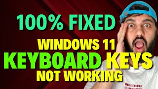 Fix Windows 11 Keyboard Keys not Working
