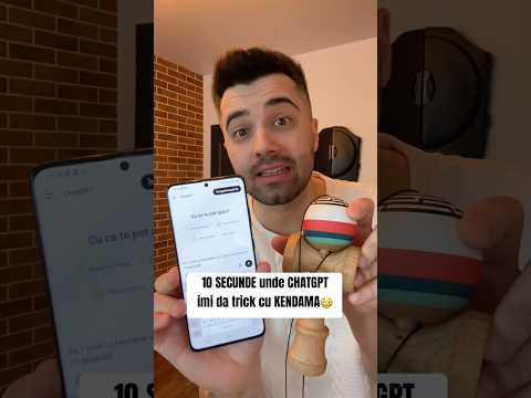 10 SECUNDE unde CHATGPT MI-A DAT TRICK CU KENDAMA!😳 #shorts #kendama