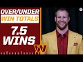 2022 NFL Over/Under Predictions: Commanders 7.5 Wins [Expert Breakdown] | CBS Sports HQ