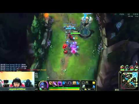 SKT T1 Bengi stream Shen Sp, Jan 24 2016
