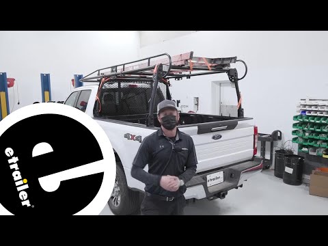 Buyers Products Over-The-Cab Truck Bed Ladder Rack Installation - 2021 Ford F-250 Super Duty