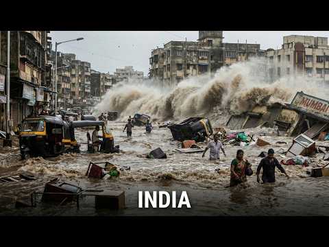 UNSTOPPABLE RAIN: INDIA MEGA FLOOD (AI) | Realistic Disaster Simulation (Educational)