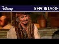 Pirates des Caraïbes : La Vengeance de Salazar - Reportage : Surprise de Johnny Depp à Disneyland