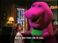 I LOVE YOU Barney Xmas Style