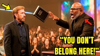 T.D. Jakes Threw His Bible At Chuck Norris — The Retaliation Will Shock you