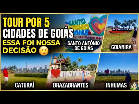 Passando por 5 cidades de Goiás 