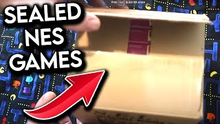 I can't believe I received a sealed box of sealed NES games!