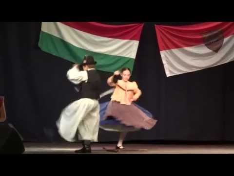 Csobolyó Néptánc együttes,Renner Kitti és Brugós András:somogyi