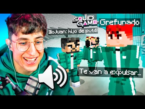 Squid Games Minecraft: SPYING on Streamers 🕵️‍♂️