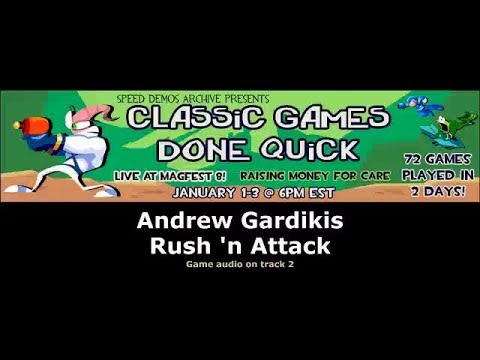 Classic Games Done Quick - Part 25 - Rush'n Attack by andrewg