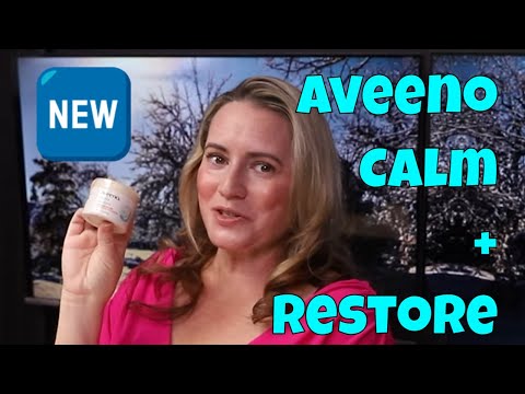 Aveeno New 🆕 Calm + Restore Redness Relief Cream Face...