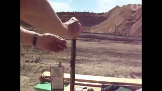 preview picture of video 'Cannon Falls Fur Trade Rendezvous, 2014, Muzzleloader Firing Range'